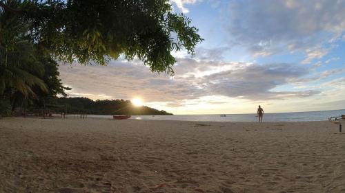 Couché du soleil, Andilana plage
